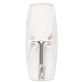 Wall Racks & Hooks | Command 17065CLR-6ES 2 lbs. Capacity Plastic Medium Hooks and Strips - Clear (6/Pack) image number 2
