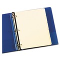 File Folders | Oxford 13V 11 in. x 8.5 in. 5-Tab Write-On Tab Dividers - Manila (20/Box) image number 1