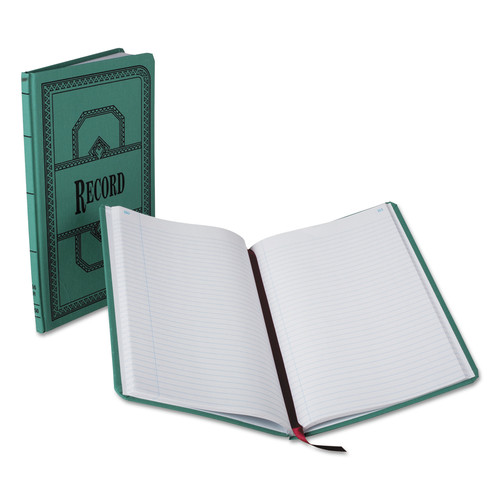 Notebooks & Pads | Boorum & Pease 66-150-R 11.75 x 7.25 Sheets Record-Style Rule Account Record Book - Blue Cover image number 0
