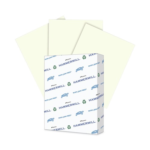 Copy & Printer Paper | Hammermill 16803-0 Colors 20 lbs. 8.5 in. x 11 in. Print Paper - Cream (500/Ream) image number 0