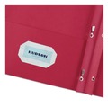 Just Launched | Avery 47979 0.5 in. Capacity 11 in. x 8.5 in. Prong Fastener Two-Pocket Folder - Red (25/Box) image number 3