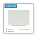White Boards | MasterVision GL110101 60 in. x 48 in. Magnetic Glass Dry Erase Board - Opaque White image number 6