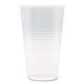 Cups and Lids | Boardwalk BWKTRANSCUP20PK 20 oz. Translucent Plastic Cold Cups - Clear (50/Pack) image number 1