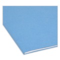 File Folders | Smead 17043 1/3-Cut Tabs Assorted Legal Size 0.75 in. Expansion Colored File Folders - Blue (100/Box) image number 4
