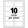 Labels | Avery 08859 Clean Edge 2 in. x 3.5 in. True Print Business Cards - Glossy White (200/Pack) image number 1