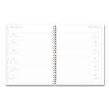 Notebooks & Pads | AT-A-GLANCE 1134905 12-Month (Jan to Dec): 2026 11 in. x 8.5 in. Floral Artwork Mina Weekly/Monthly Planner - White/Violet/Peach Cover image number 5