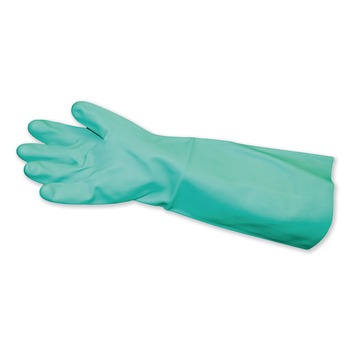 Impact IMP 8225M Long-Sleeve Unlined Powder-Free Nitrile Gloves - Medium, Green (12 Pair/Carton)