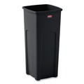 Trash & Waste Bins | Rubbermaid Commercial FG356988BLA Untouchable Waste Container, Square, Plastic, 23gal, Black image number 2