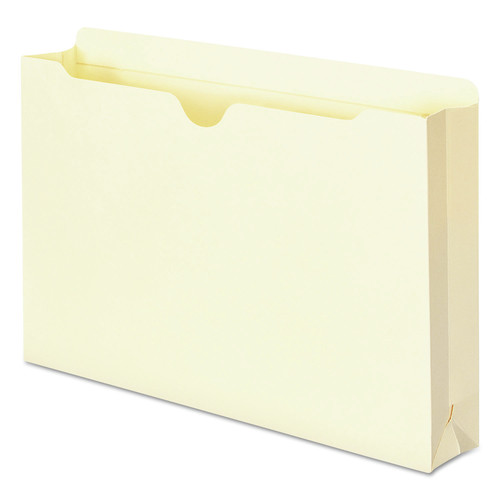 File Folders | Smead 76560 2-Ply Straight Tab Legal Size Manila File Jackets - Manila (50/Box) image number 0
