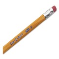 Pencils | Cra-Z-Art 858442P HB No. 2 School Pencils - Black Lead/Yellow Barrel (750/Box) image number 4