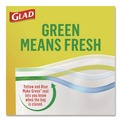 Food Service | Glad 57263 6.63 in. x 5.88 in. Zipper Food Storage Sandwich Bags - Clear (12 Boxes/Carton) image number 9