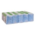 Cleaning Cloths | Tork 192578 1-Ply 15.4 in. x 12.8 in. Unscented Low-Lint Cleaning Cloth - Blue (5/Carton) image number 1