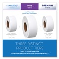  | Scott 07805 Essential 3.55 in. x 1000 ft. 2-Ply Septic Safe JRT Jumbo Roll Bathroom Tissue - White (12 Rolls/Carton) image number 2