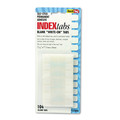 Dividers & Tabs | Redi-Tag B31000 1 in. Wide 1/5-Cut Customizable Handwrite Only Legal Index Tabs - White (104/Pack) image number 0