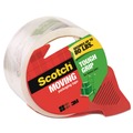 Packing Tapes | Scotch 3500-RD-36GC 1.88 in. x 54.6 yards 3 in. Core Tough Grip Moving Packaging Tape with Dispenser - Clear (1-Roll) image number 0