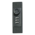Office & Office Supplies | Durable 196623 36-Key 11.75 x 4.63 x 11 Brushed Aluminum Locking Key Cabinet - Silver image number 3