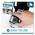 Labels | DYMO 1933238 0.5 in. x 10 ft. D1 High-Performance Polyester Perm Label Tape - Black on Neon (2/Pack) image number 2