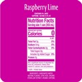 Beverages & Drink Mixes | Zevia 01952-12 12 oz Can Raspberry Lime Zero Sugar Naturally Sweetened Energy Drink (12/Carton) image number 3