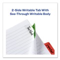 Dividers & Tabs | Avery 74768 2.5 in. x 1 in. 1/5-Cut Ultra Tabs Repositionable Tabs - Assorted Colors (24/Pack) image number 4