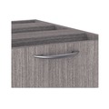 Office Filing Cabinets & Shelves | Alera ALEVA532822GY Valencia Series 15.63 in. x 20.5 in. x 28.5 in. Legal/Letter 3-Drawer Full Pedestal File - Gray image number 2