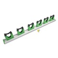 Cleaning Tools | Unger HO700 28 in. x 3.15 in. x 2.17 in. Hang Up Cleaning Holder - Silver/Green image number 0