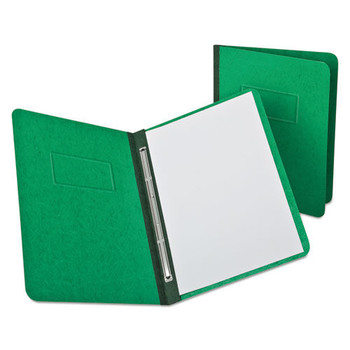 FILING AND FOLDERS | Oxford 12703 8.5 in. x 11 in. 3 in. Capacity 2-Prong Fastener Heavyweight PressGuard and Pressboard Report Cover - Light Green