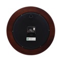 Back to School Sale | Universal UNV10414 12-3/4 in. Round Wood Clock - Cherry image number 3