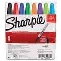 Permanent Markers | Sharpie 30078 Fine Bullet Tip Permanent Marker - Assorted Colors (8/Set) image number 0