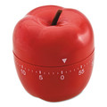 Clocks | Baumgartens 77042 4 in. Diameter x 4 in. h Apple Shaped Timer - Red image number 2