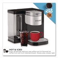 Food Service | Keurig 5000380374 K2550 Brewing System with Reservoir - Black/Silver image number 6