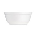 Just Launched | Dart 8B20 8 oz Round Foam Bowls - White (50/Pack, 20 Packs/Carton) image number 1
