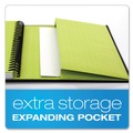 Notebooks & Pads | Oxford 56897 Idea Collective 11 in. x 5.5 in. Wirebound Medium/College Ruled Notebook - Black Cover image number 6