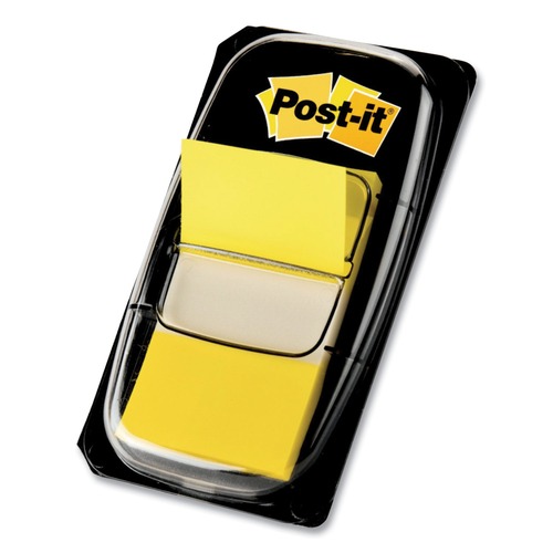  | Post-it Flags 680-YW12 Marking Page Flags in Dispensers - Yellow (600/Box) image number 0