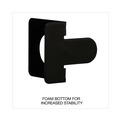 Bookends | Universal UNV54095 5-7/8 in. x 8-1/4 in. x 9 in. Heavy Gauge Steel Nonskid Economy Bookends - Black (1 Pair) image number 4
