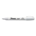 Permanent Markers | Sharpie 35558 Permanent Paint Marker - Medium Bullet Tip/White image number 1