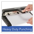 Staple Punches | Swingline A7074450E Heavy-Duty 2-To-4 9/32 in. Hole Punch with 40-Sheet Capacity - Black image number 3