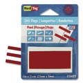 Page Flags | Redi-Tag B20022 Removable/Reusable Page Flags - Red (300/Pack) image number 0