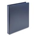 Back to School Sale | Samsill U69341 Earth's Choice Plant-Based BOHO 11 in. x 8.5 in. 1 in. Capacity D-Ring View Binders - Indigo (2/Pack) image number 1