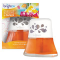 Odor Control | BRIGHT Air 900021 2.5 oz. Scented Oil Air Freshener - Hawaiian Blossoms and Papaya/Orange image number 0