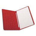 Report Covers & Pocket Folders | Oxford 12934 8.5 in. x 11 in. Heavyweight PressGuard and Pressboard Report Cover - Red image number 2