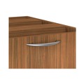 Office Carts & Stands | Alera VA532822WA 15.63 in. x 20.5 in. x 28.5 in. Valencia Series 3-Drawer Full File Pedestal - Modern Walnut image number 3