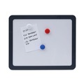 White Boards | Universal UNV08165 Recycled 15.88 in. x 12.88 in. Cubicle Dry Erase Board - Charcoal image number 7