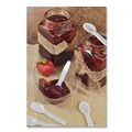 Cutlery | AmerCareRoyal RTS3000 Polystyrene Taster Spoons - White (3000/Carton) image number 4