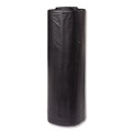 Trash Bags | Inteplast Group SLW3858SPK 38 in. x 58 in. 60-Gallon 1.15 mil. Interleaved Roll Low-Density Commercial Can Liners - Black (4-Rolls/Carton) image number 1