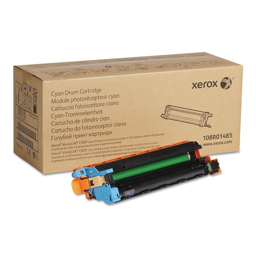 Ink & Toner | Xerox 108R01485 40000 Page-Yield Drum Unit - Cyan image number 0