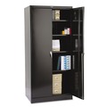 Office Filing Cabinets & Shelves | Tennsco 2470-BLK 36 in. x 24 in. x 78 in. High Deluxe Cabinet - Black image number 0