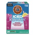 Coffee | The Original Donut Shop 5000382824 ICED Refreshers K-Cup Pods - Mango Dragonfruit Lemonade (20/Box) image number 0