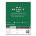 Coffee | Starbucks 12434952 Coffee K-Cups Pack - Pike Place Decaf (24/Box) image number 6