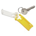 Label & Badge Holders | Durable 194900 1.13 x 2.75 Plastic Key Tags for Locking Key Cabinets - Assorted (24/Pack) image number 3