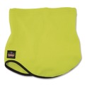 Safety & First Aid | Ergodyne 16961 N-Ferno 6960 One Size Fits Most Fleece Neck Gaiter - Hi-Vis Lime image number 7
